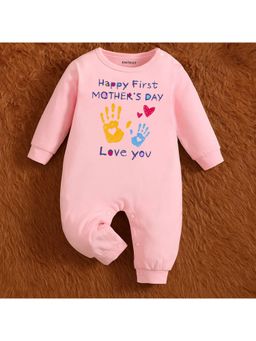 KNITROOT - Mother's Day Theme Happy First Mother's Day Love You Jumpsuit