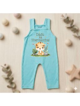 KNITROOT - Family Theme Dadu Ka Sher Baccha Dungaree