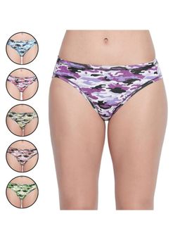 Bodycare - Pack of 6 Premium Printed Hipster Briefs - Multi-Color