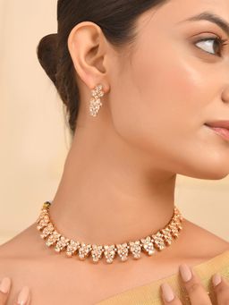 Voylla - Kundan Opulance Eternal Glamour Necklace Set