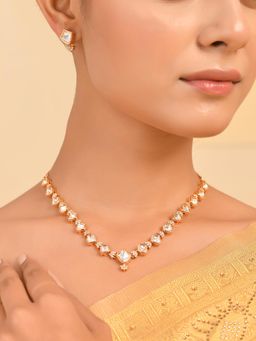Voylla - Kundan Essentials Regal Affair Necklace Set