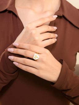 Voylla - Zodiac Aries Enamel Ring