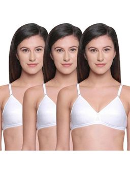 Bodycare - Perfect Coverage Padded Bra-Pack Of 3 - White
