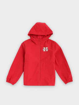 Tommy Hilfiger - Red Regular Fit Nylon Jacket