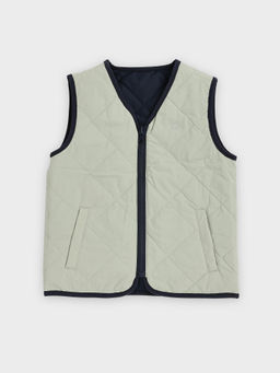 Tommy Hilfiger - Blue Solid Relaxed Fit Polyester Jacket