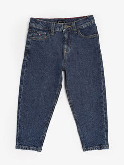 Tommy Hilfiger - Navy Blue Light-Wash Loose Fit Jeans