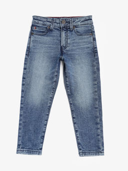 Tommy Hilfiger - Blue Light-Wash Straight Fit Jeans