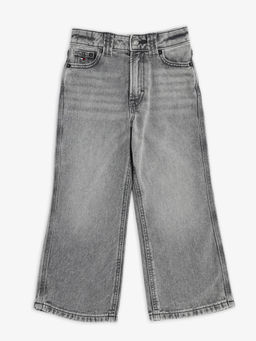 Tommy Hilfiger - Grey Light-Wash Loose Fit Jeans