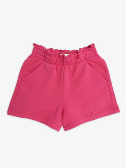 Tommy Hilfiger - Pink Relaxed Fit Solid Mid Rise Shorts