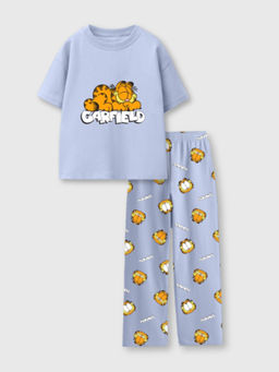 Napchief - Blue Garfield DND T-shirt and Pyjama