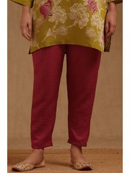 Soch - Womens Pink Polyester Pant