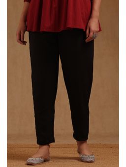 Soch - Womens Black Polyester Pant