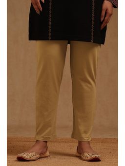 Soch - Womens Beige Solid Pant