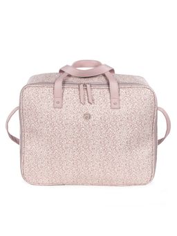 Pasito a Pasito - Flower Mellow Pink Travel Holiday and Maternity Bag
