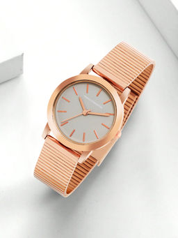 French Connection - Grey Dial Womens Analog Watch FCS06RGM-G (M)