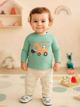 MINI KLUB - Boys Multi-Color Printed T-shirt (Pack of 2)