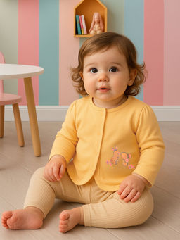 MINI KLUB - Girls Multi-Color Printed Shirt (Pack of 2)