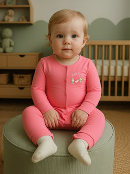 MINI KLUB - Girls Multi-Color Printed Rompers (Pack of 2)