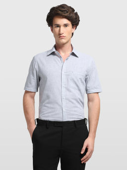 Arrow - Men's Liberty Classic Regular Fit Textured Shirt