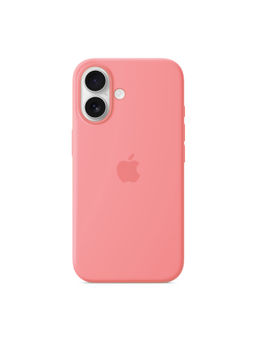 Treemoda - Pink Silicone Flexible Back Case for iPhone 16