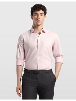 Arrow - Men Vertical Stripes Dobby Originals Regular Shirt - Pink