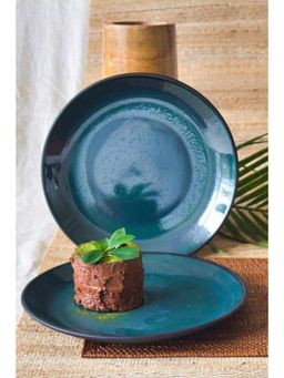 Freedom Tree - Green Fields Ceramic Side Plate (Set of 2)