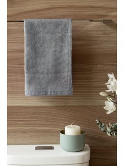 ACKROSS - Grandeur Collection Cotton Hand Towel 650 GSM Flax (Pack of 2)