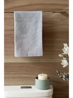 ACKROSS - Haven Collection Cotton Hand Towel 550 GSM White (Pack of 2)