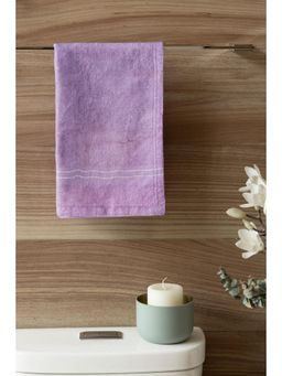 ACKROSS - Voyager Collection Cotton Hand Towel 350 GSM Purple(Pack of 2)