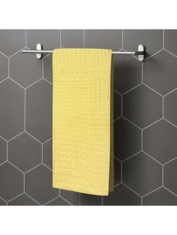 ACKROSS - Waffle Cotton Quick Dry Bath Towel Yellow