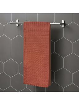 ACKROSS - Waffle Cotton Quick Dry Bath Towel Brown