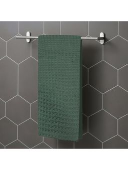 ACKROSS - Waffle Cotton Quick Dry Bath Towel Green