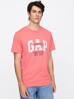 GAP - Men's Slim Fit Half Sleeve Round Neck T-Shirt