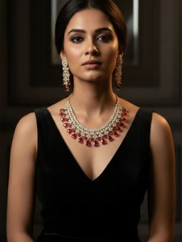 SUGARFRILL - 18K Gold-Plated Ad And Cubic Zirconia Necklace Set
