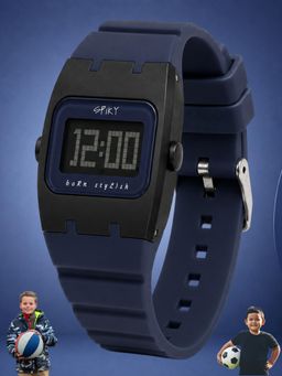 Spiky - Kids Digital Sports Watch for Boys With Multifunction - Blue (3-12 Years)