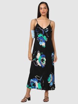 GAP - Women's Floral Spaghetti Strap Slip Dress
