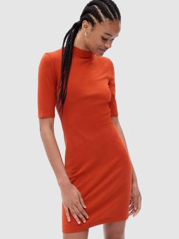 GAP - Women's High-Neck Bodycon Dress