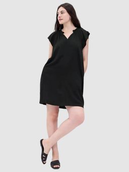 GAP - Women's Sophisticated V-Neck Shift Dress