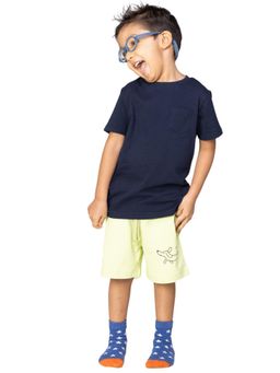 Reedoo - Poodle Shorts with Pockets In Green