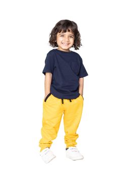 Reedoo - Color Pocket Joggers with Pockets In Mustard Yellow