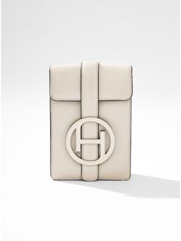 Outhouse - Dopamine Messenger Bag In Ivory White