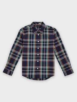 Tommy Hilfiger - Boys Checks Regular Fit Cotton Shirt