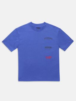 Tommy Hilfiger - Boys Graphic Regular Fit Cotton T-Shirt