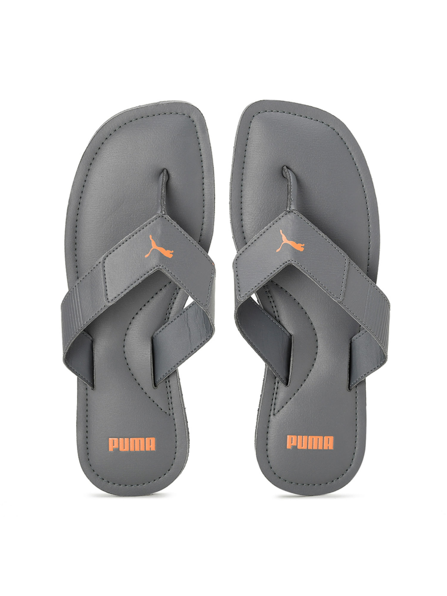 Buy Puma Caper V3 Mens Grey Flipflops Online