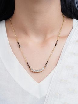 SWASHAA - Tanisi Diamond Bar Mangal Sutra