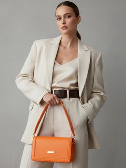 ATTAACHE ACCESSORIES - Womens Orange Handbag (M)