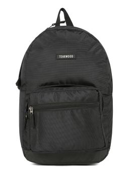 Teakwood - Unisex 15 inch Laptop Compartment Backpack - Black
