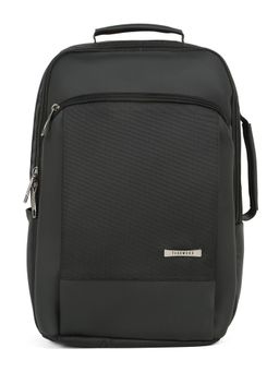 Teakwood - Unisex 15 inch Laptop Compartment Backpack - Black
