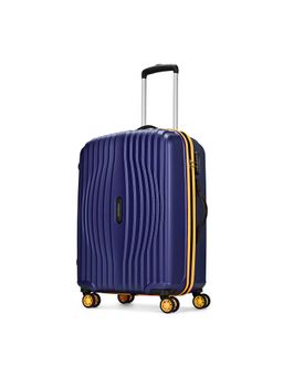 Aristocrat - Vortex Plus Unisex Blue Hard Luggage Trolley Bag