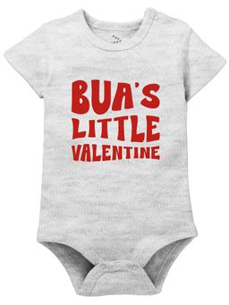Zeezeezoo - Baby Grey Bua's Little Valentine Romper